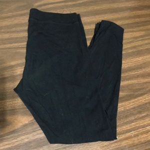 Victoria’s Secret Pink Black Leggings